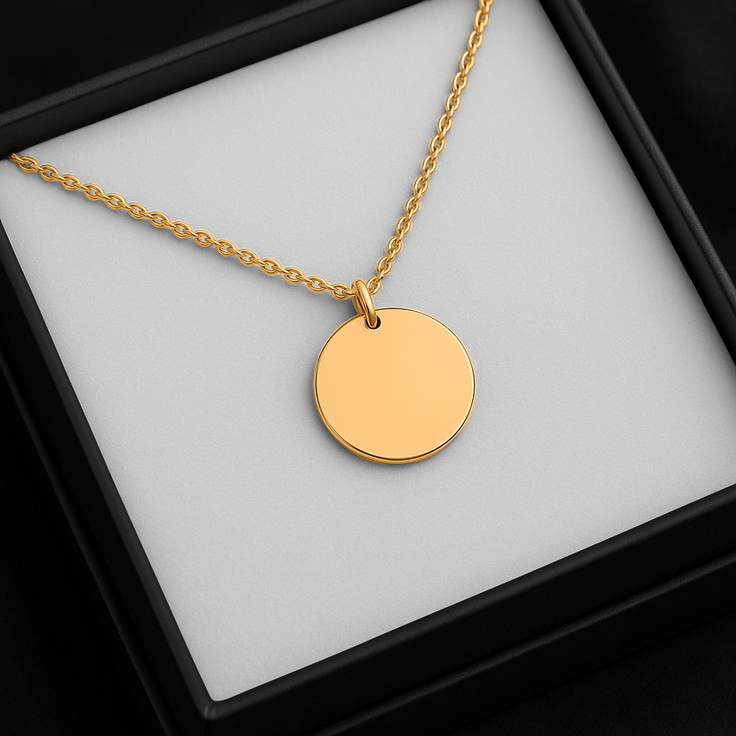 Faith, Love & Hope Coin Pendant Necklace