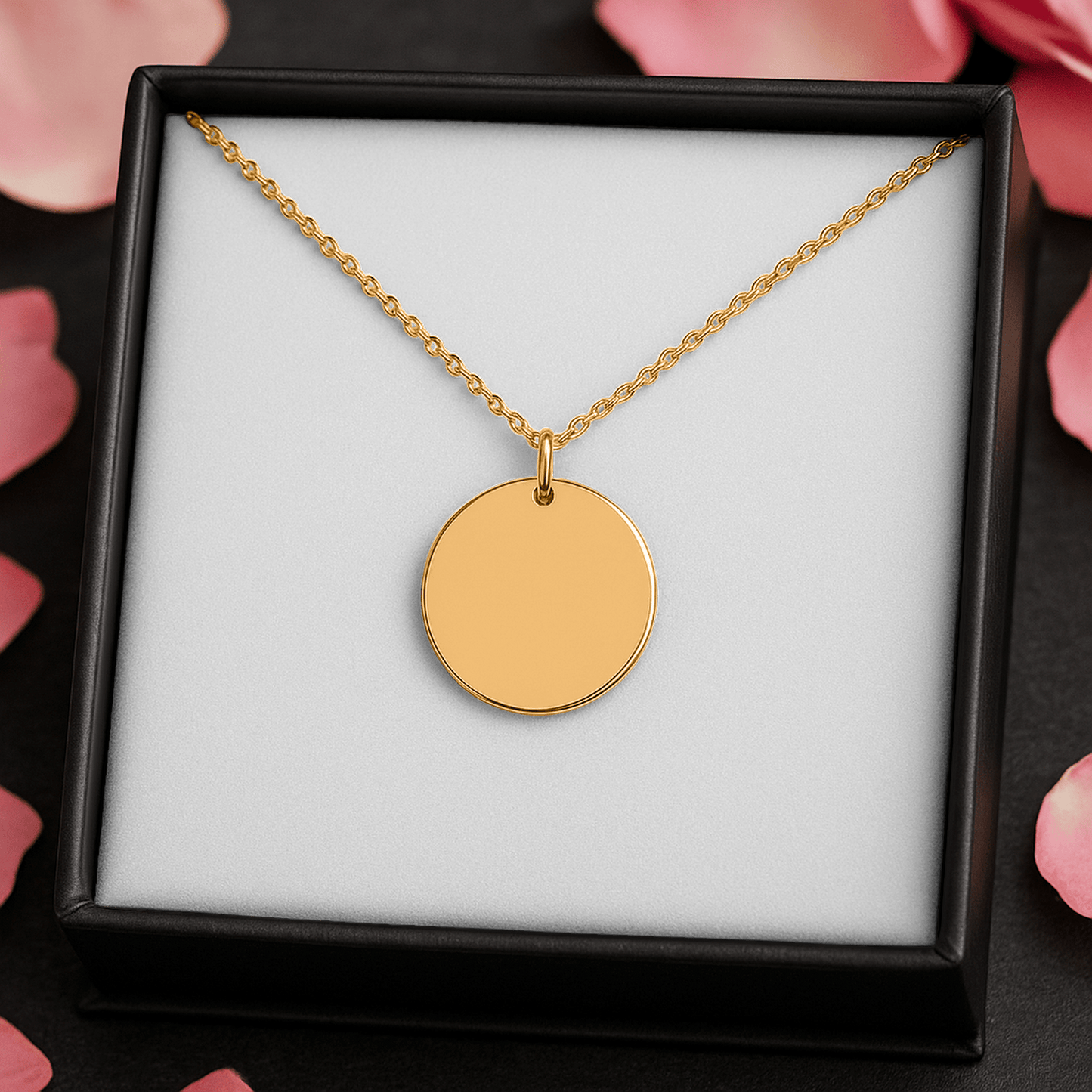 Faith, Love & Hope Coin Pendant Necklace